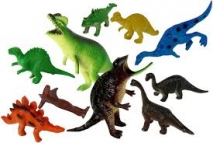 KIT DINOSSAUROS ARK TOYS COM 10 UNIDADES