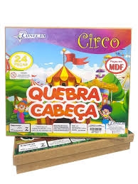 QUEBRA CABEÇA CIRCO 24 PEÇAS