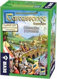 DEVIR CARCASSONNE EXPANSION: MERCADOS Y PUENTES EN ESPANOL