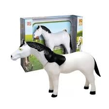 BRINQUEDO MINI CAVALO DE VINIL REAL ANIMALS