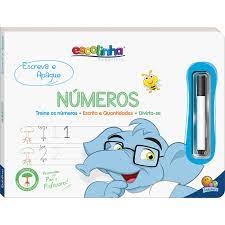 ESCOLINHA ESCREVA E APAGUE II: NUMEROS