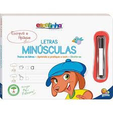 ESCOLINNHA ESCREVA E APAGUE II: LETRAS MINUSCULAS