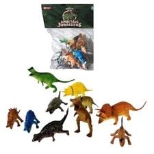 KIT DINOSSAUROS ARK TOYS COM 10 UNIDADES