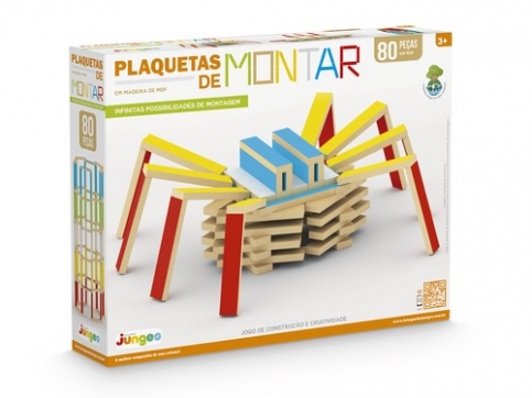 PLAQUETAS DE MONTAR - 80 PEÇAS